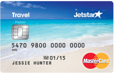 The Jetstar Travel prepaid card